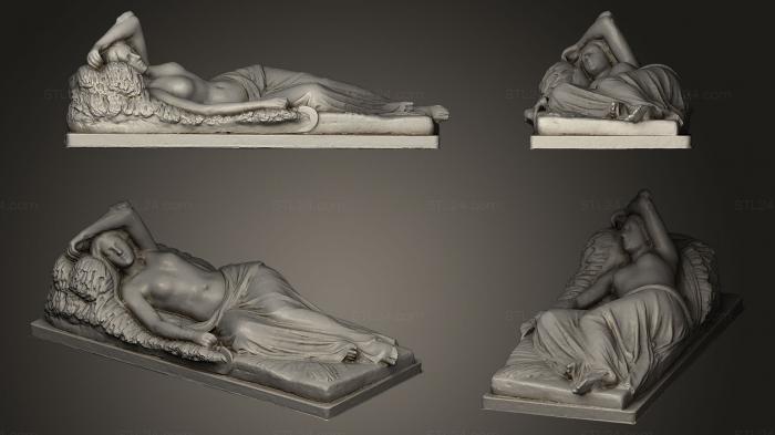 Статуи античные и исторические (Жнец сна, STKA_0997) 3D модель для ЧПУ станка